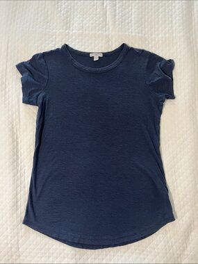 James Perse Navy Short Sleeve Tshirt Size 1